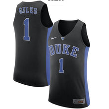 Load image into Gallery viewer, Harry Giles #1 Duke Blue Devils Stitched Womens College Basketball Jersey