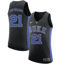 Load image into Gallery viewer, Amile Jefferson #21 Duke Blue Devils Stitched Womens College Basketball Jersey