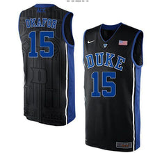 Load image into Gallery viewer, Jahlil Okafor #15 Duke Blue Devils Stitched Womens College Basketball Jersey