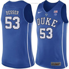 Load image into Gallery viewer, Brennan Besser #53 Duke Blue Devils Stitched Youths College Basketball Jersey