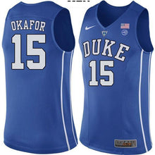 Load image into Gallery viewer, Jahlil Okafor #15 Duke Blue Devils Stitched Womens College Basketball Jersey