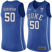 Load image into Gallery viewer, Justin Robinson #50 Duke Blue Devils Stitched Womens College Basketball Jersey