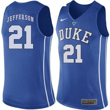 Load image into Gallery viewer, Amile Jefferson #21 Duke Blue Devils Stitched Womens College Basketball Jersey