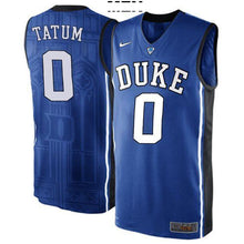 Load image into Gallery viewer, Jayson Tatum #0 Duke Blue Devils Stitched Youth College Basketball Jersey