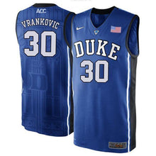 Load image into Gallery viewer, Antonio Vrankovic #30 Duke Blue Devils Stitched Youth College Basketball Jersey