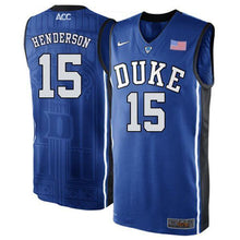 Load image into Gallery viewer, Gerald Henderson #15 Duke Blue Devils Stitched Womens College Basketball Jersey