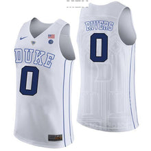 Load image into Gallery viewer, Austin Rivers #0 Duke Blue Devils Stitched Womens College Basketball Jersey