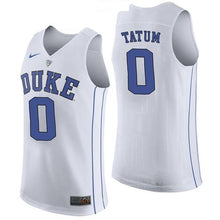 Load image into Gallery viewer, Jayson Tatum #0 Duke Blue Devils Stitched Youth College Basketball Jersey