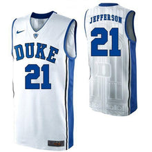 Load image into Gallery viewer, Amile Jefferson #21 Duke Blue Devils Stitched Womens College Basketball Jersey