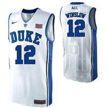 Load image into Gallery viewer, Justise Winslow #12 Duke Blue Devils Stitched Womens College Basketball Jersey
