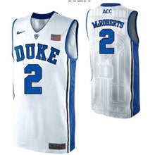 Load image into Gallery viewer, Josh McRoberts #2 Duke Blue Devils Stitched Womens College Basketball Jersey