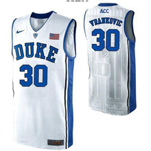 Load image into Gallery viewer, Antonio Vrankovic #30 Duke Blue Devils Stitched Youth College Basketball Jersey