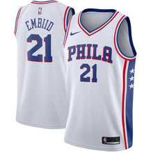 Load image into Gallery viewer, Joel Embiid #21 Philadelphia 76ers 2018/19 Mens Swingman Jersey
