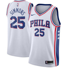 Load image into Gallery viewer, Ben Simmons #25 Philadelphia 76ers 2018/19 Mens Swingman Jersey