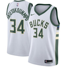 Load image into Gallery viewer, Giannis Antetokounmpo #34 Milwaukee Bucks 2018/19 Mens Swingman Jersey