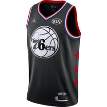 Load image into Gallery viewer, Joel Embiid #21 76ers White/Black 2019 NBA All-Star Game Finished Mens Swingman Jersey