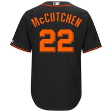 Load image into Gallery viewer, Andrew McCutchen #22 San Francisco Giants Cool Base Player Jersey