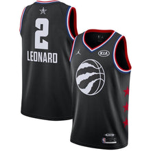 Load image into Gallery viewer, Kawhi Leonard #2  Black/White 2019 NBA All-Star Game Finished Mens Swingman Jersey