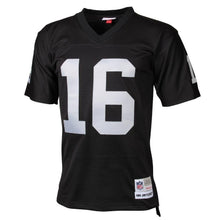 Load image into Gallery viewer, Jim Plunkett #16 Oakland Raiders Black 1980 Retired Player Vintage Replica Jersey