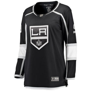 Adrian Kempe #9 Los Angeles Kings Women's Black Breakaway Player Jersey