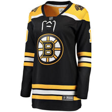 Load image into Gallery viewer, Anders Bjork #10 Boston Bruins Women&#39;s Black Breakaway Player Jersey