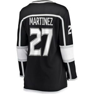 Alec Martinez #27 Los Angeles Kings Women's Black Breakaway Player Jersey