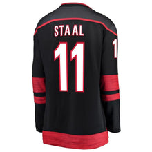 Load image into Gallery viewer, Jordan Staal #11 Carolina Hurricanes Women's Breakaway Alternate Player Jersey