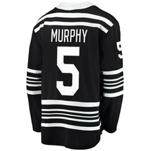 Load image into Gallery viewer, Connor Murphy #5 Chicago Blackhawks Black 2019 Winter Classic Replica Player Jersey