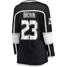 Load image into Gallery viewer, Dustin Brown #23 Los Angeles Kings Women's Black Breakaway Player Jersey