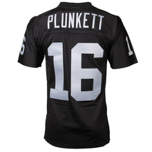 Load image into Gallery viewer, Jim Plunkett #16 Oakland Raiders Black 1980 Retired Player Vintage Replica Jersey