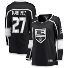 Load image into Gallery viewer, Alec Martinez #27 Los Angeles Kings Women&#39;s Black Breakaway Player Jersey