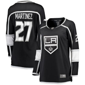 Alec Martinez #27 Los Angeles Kings Women's Black Breakaway Player Jersey