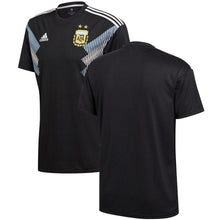 Load image into Gallery viewer, Argentina National Team Black/Blue 2018 Away Replica Blank Jersey