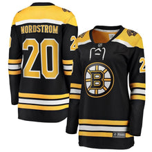 Load image into Gallery viewer, Joakim Nordstrom #20 Boston Bruins Women's Black Home Breakaway Player Jersey