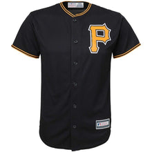 Load image into Gallery viewer, Josh Bell #55 Pittsburgh Pirates Youth Black Alternate Replica Player Jersey