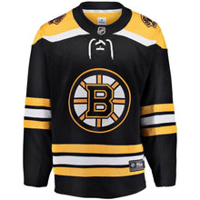 Load image into Gallery viewer, Boston Bruins Black Breakaway Home Jersey