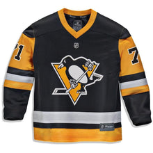 Load image into Gallery viewer, Evgeni Malkin #71 Pittsburgh Penguins Youth Black Replica Player Jersey