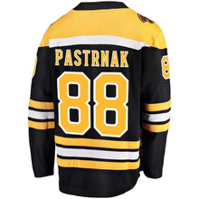 Load image into Gallery viewer, David Pastrnak #88 Boston Bruins Youth Black Breakaway Player Jersey