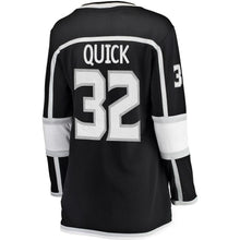 Load image into Gallery viewer, Jonathan Quick #32 Los Angeles Kings Women's Black Home Breakaway Player Jersey