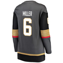 Load image into Gallery viewer, Colin Miller #6 Vegas Golden Knights Women's Black Breakaway Player Jersey