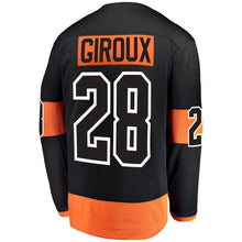Load image into Gallery viewer, Claude Giroux #28 Philadelphia Flyers Youth Black Alternate Breakaway Player Jersey