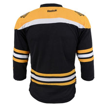 Load image into Gallery viewer, Boston Bruins Youth Black Replica Home Jersey