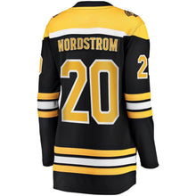 Load image into Gallery viewer, Joakim Nordstrom #20 Boston Bruins Women's Black Home Breakaway Player Jersey