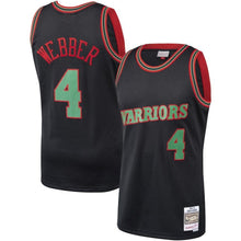 Load image into Gallery viewer, Chris Webber #4 Golden State Warriors 1993-94 Hardwood Classics Mens Swingman Jersey
