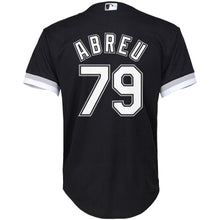 Load image into Gallery viewer, Jose Abreu #79 Chicago White Sox Youth Black Alternate Cool Base Replica Player Jersey