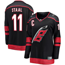 Load image into Gallery viewer, Jordan Staal #11 Carolina Hurricanes Women's Breakaway Alternate Player Jersey