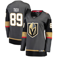 Load image into Gallery viewer, Alex Tuch #89 Vegas Golden Knights Women&#39;s Black Breakaway Player Jersey