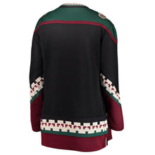 Load image into Gallery viewer, Arizona Coyotes Women's Black Alternate Breakaway Jersey