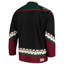 Load image into Gallery viewer, Arizona Coyotes Black Heritage Blank Jersey