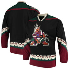 Load image into Gallery viewer, Arizona Coyotes Black Heritage Blank Jersey